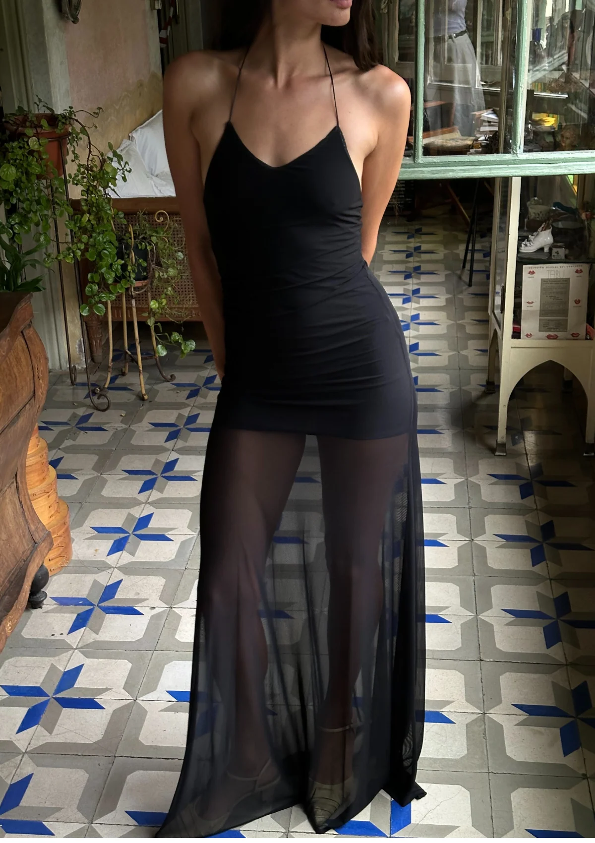 Balita Noir Dress - Image 3
