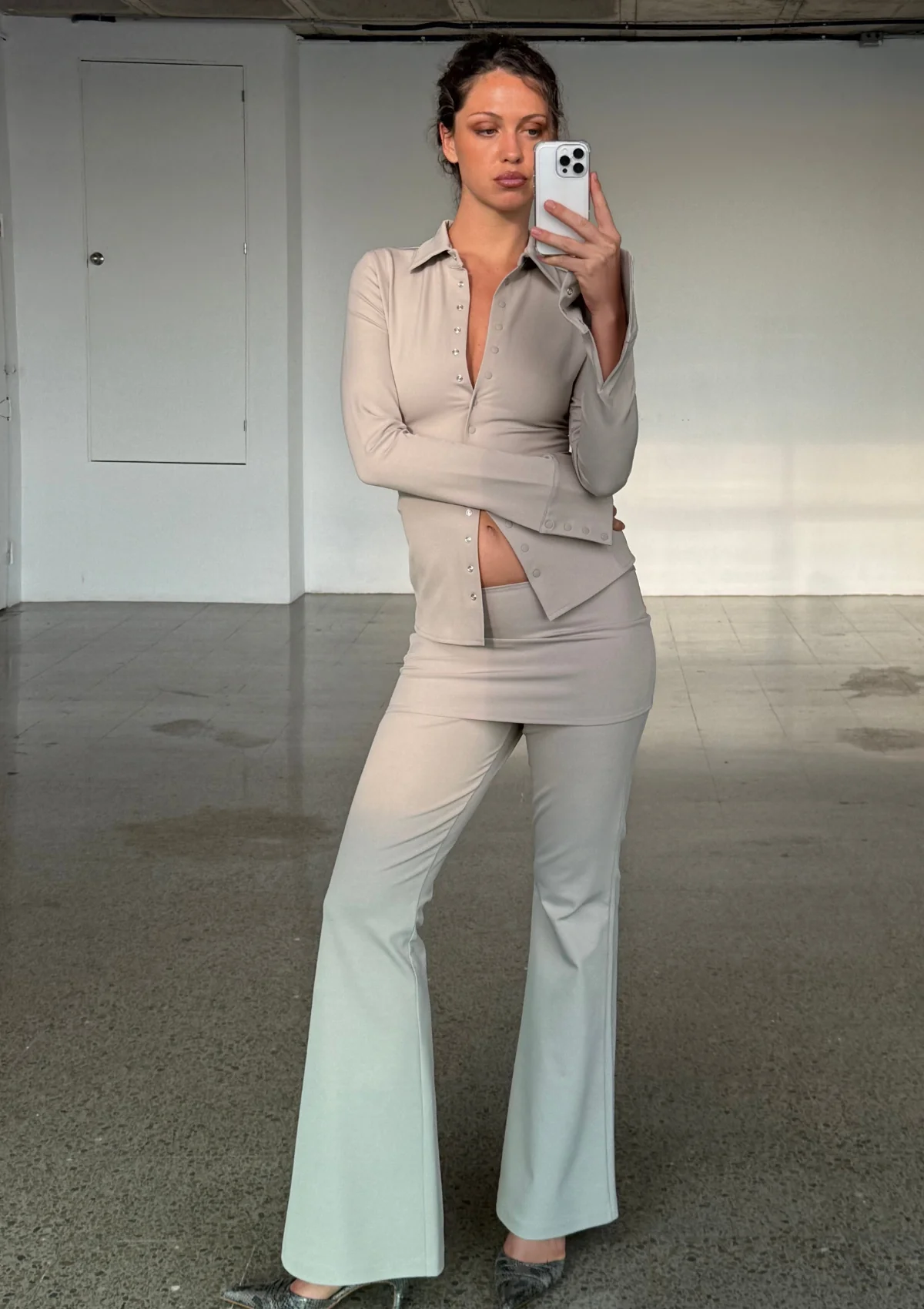 Encanto Overshirt Ivory - Image 7