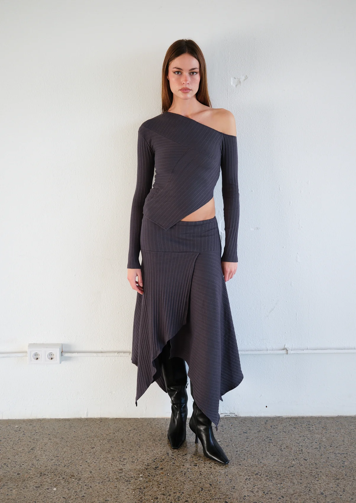 Fragmento Skirt Gris - Image 5
