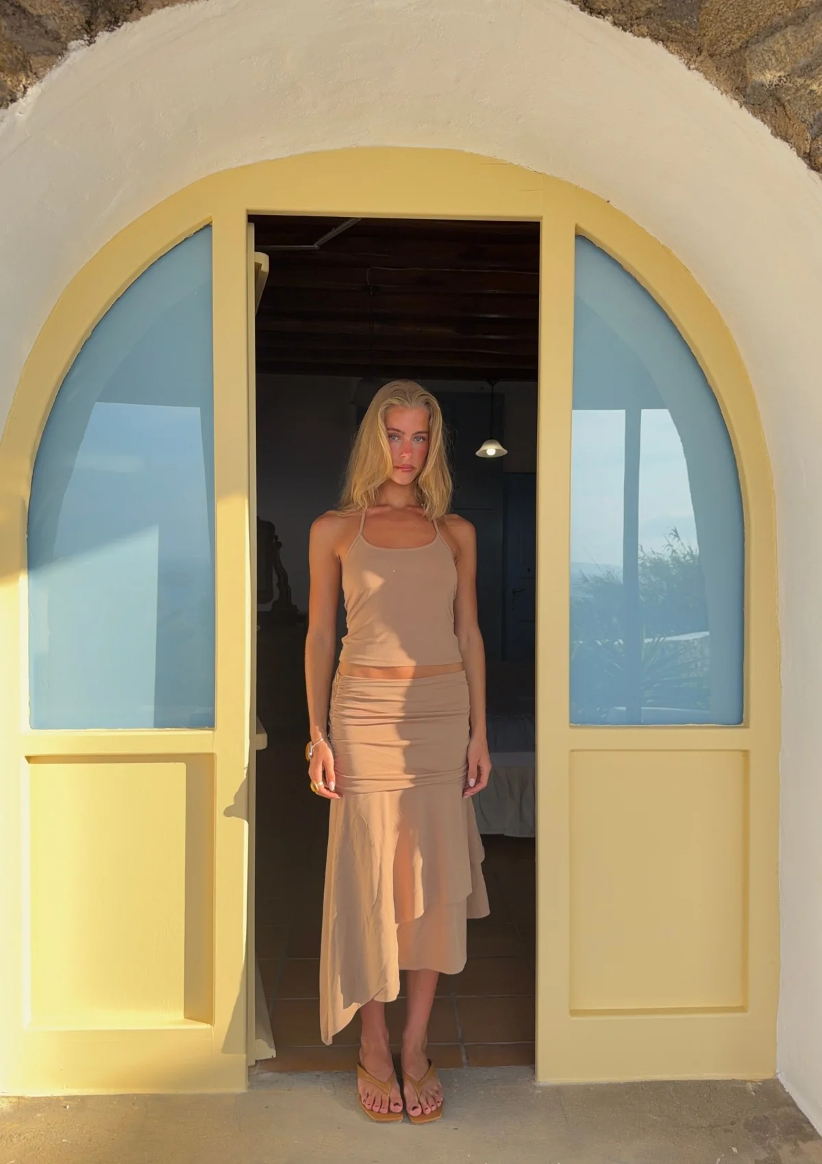 Gresca top Nude - Image 8