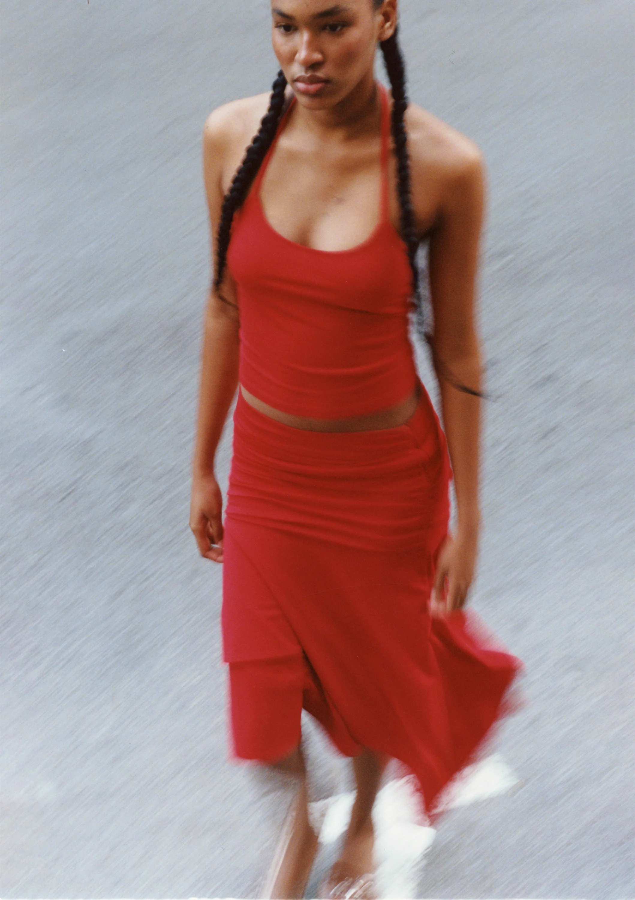 Gresca top Rouge