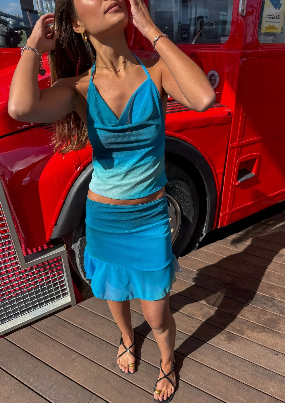 Gustito Skirt Bleu - Image 7