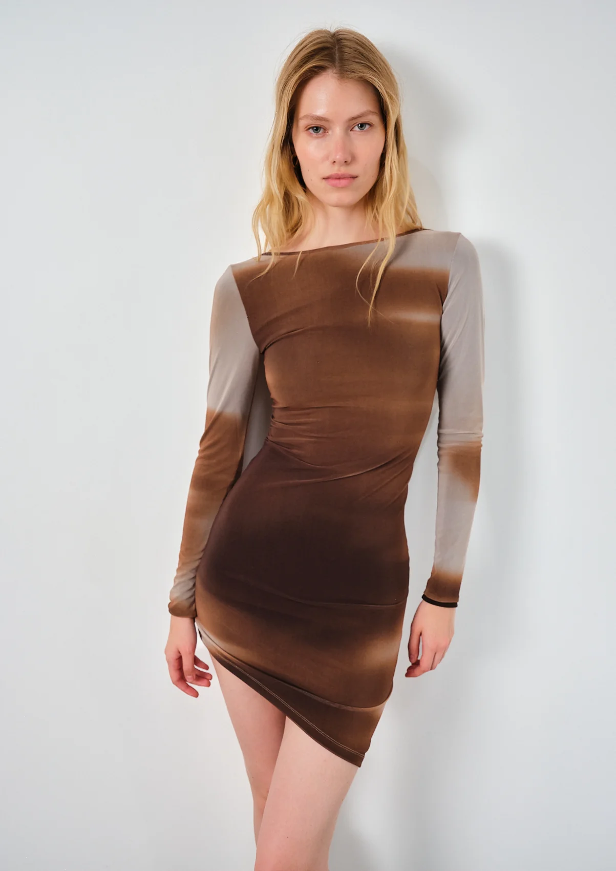 Perla Sand Dress - Image 2