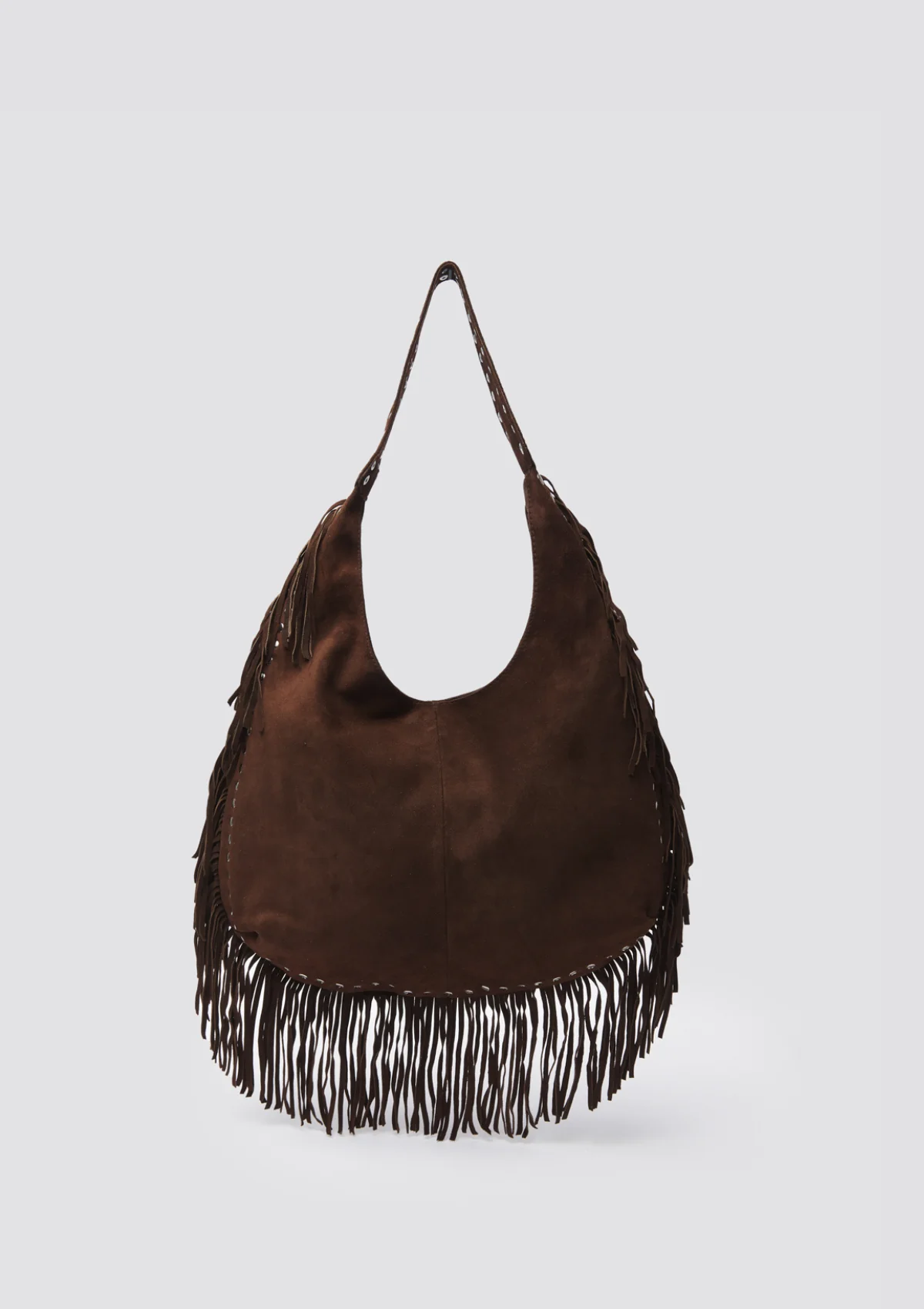 Suerte Bag Chocolat Suede