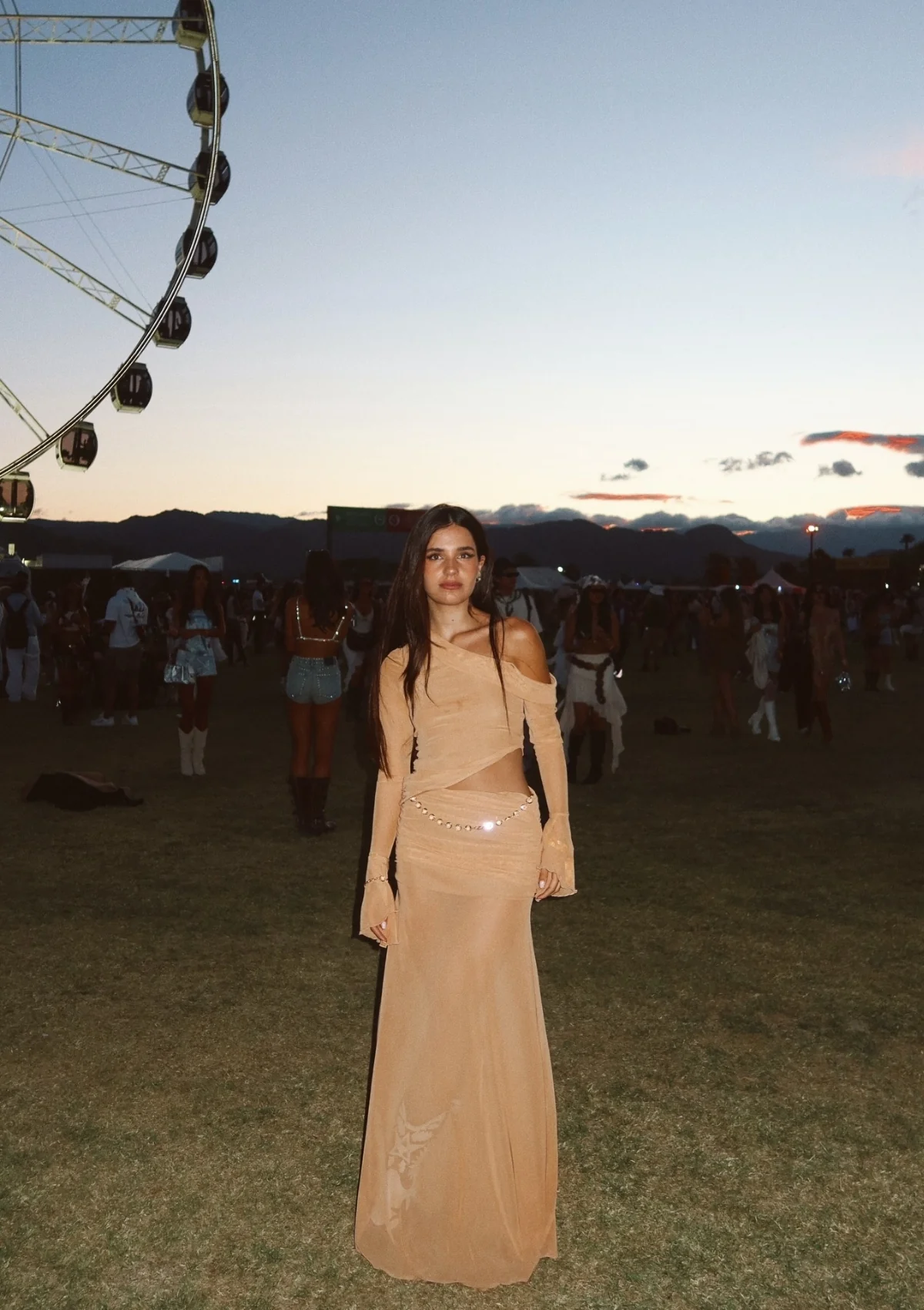 Susurro Nude Skirt - Image 6