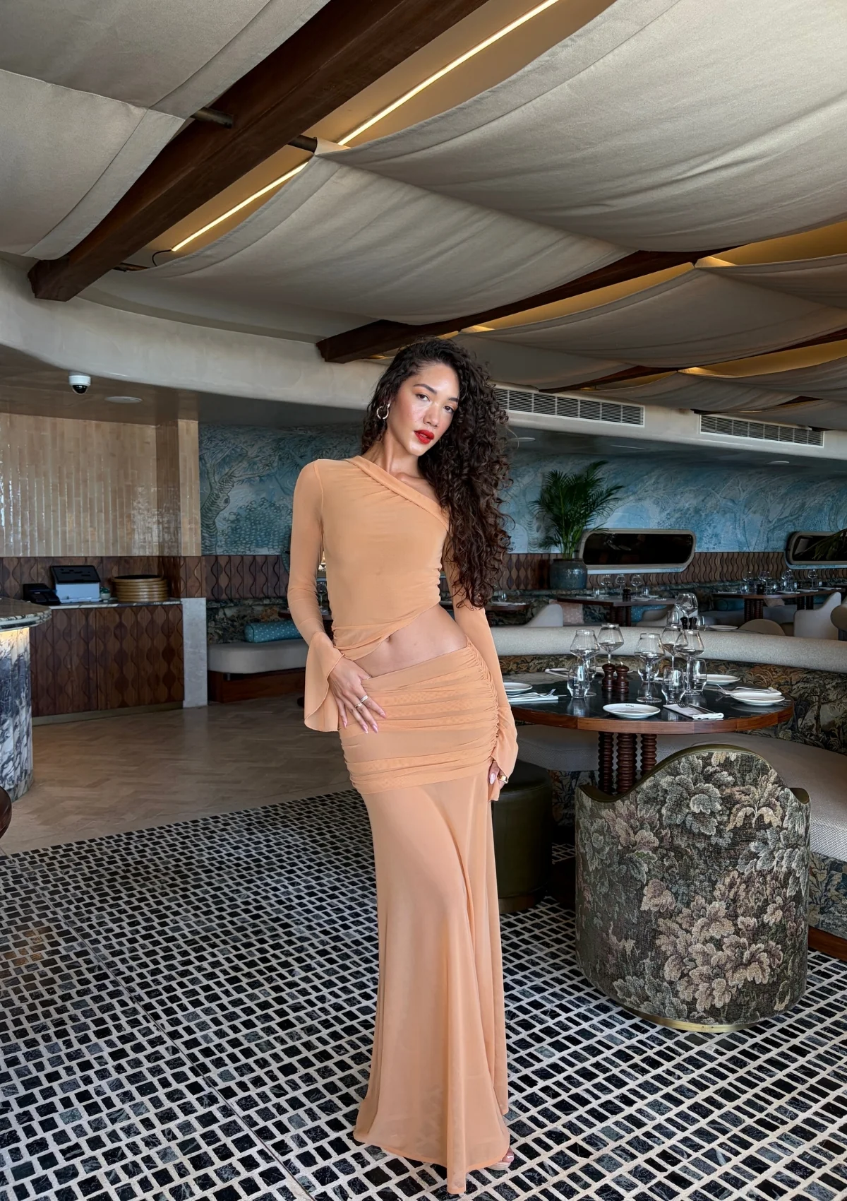 Susurro Nude Skirt - Image 8